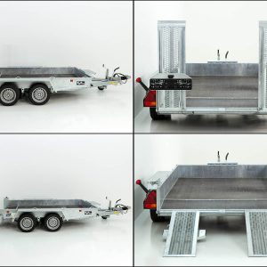 Variant Przyczepa do maszyn budowlanych Maxi Load 161x305 3,5t | Pojedyncze rampy - obrazek 5
