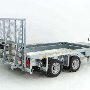 Ifor Williams Przyczepa do maszyn budowlanych GX125 157x366 3,5t | rampa 1,2m | podłoga aluminiowa - obrazek 10