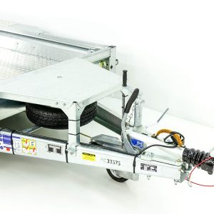 Ifor Williams Przyczepa do maszyn budowlanych GX125 157x366 3,5t | rampa 1,2m | podłoga aluminiowa - obrazek 13