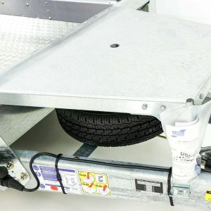 Ifor Williams Przyczepa do maszyn budowlanych GX125 157x366 3,5t | rampa 1,2m | podłoga aluminiowa - obrazek 14