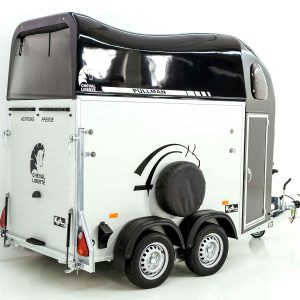 Cheval Liberte Przyczepa do koni GOLD One 1,5 | Zawieszenie Pullman | czarna - obrazek 7