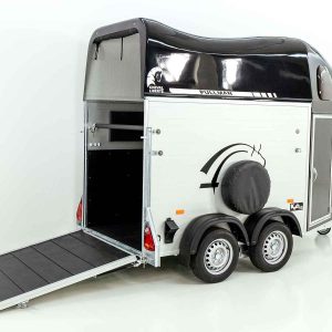 Cheval Liberte Przyczepa do koni GOLD One 1,5 | Zawieszenie Pullman | czarna - obrazek 8