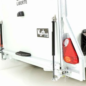 Cheval Liberte Przyczepa do koni GOLD One 1,5 | Zawieszenie Pullman | czarna - obrazek 10