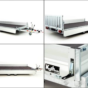 Przyczepa Vezeko J30.43 Hochlader | 210x430 cm | 3t | kiprowana - obrazek 14