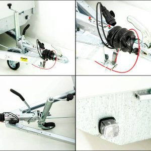 Eduard Przyczepa platformowa 2615 GE | 150x256 cm | 1,35t - obrazek 12