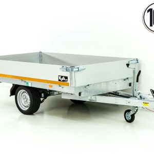 Eduard Przyczepa platformowa 2615 GE | 150x256 cm | 1,35t