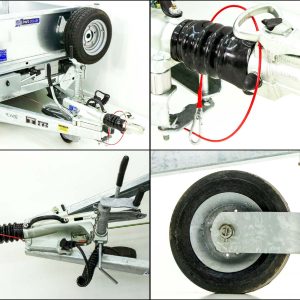 Ifor Williams wywrotka tylna TT 3017 170x300cm 3,5t | Pompa elektryczna - obrazek 5