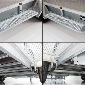 Variant Przyczepa do maszyn budowlanych Maxi Load 180x400 3,5t | Rampa | Podłoga aluminiowa - obrazek 4