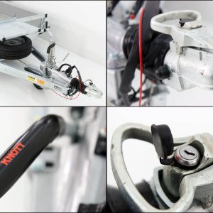 Variant Przyczepa do maszyn budowlanych Maxi Load 180x400 3,5t | Rampa | Podłoga aluminiowa - obrazek 5