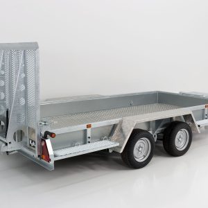 Variant Przyczepa do maszyn budowlanych Maxi Load 180x400 3,5t | Rampa | Podłoga aluminiowa - obrazek 8