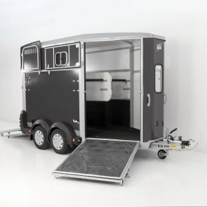 Ifor Williams Przyczepa do koni HB511 | Antracyt | Przednie wyjście - obrazek 14