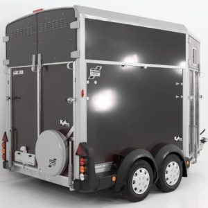 Ifor Williams Przyczepa do koni HB511 | Antracyt | Przednie wyjście - obrazek 3