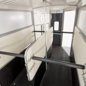 Ifor Williams Przyczepa do koni HB511 | Antracyt | Przednie wyjście - obrazek 4