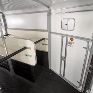 Ifor Williams Przyczepa do koni HB511 | Antracyt | Przednie wyjście - obrazek 5