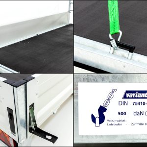 Variant Przyczepa platformowa P3 2018 Comfort | 175x315 cm | 2,0t - obrazek 9