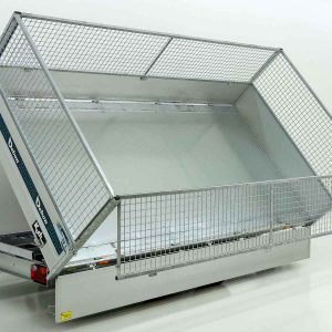 Debon Wywrotka trójstronna 180x360 3,5t | pompa elektryczna | burty siatkowe - obrazek 9