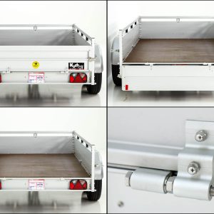 Przyczepa tandem 150x300cm 2600kg | Typ 7.26 - obrazek 14