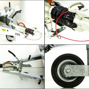 Ifor Williams Przyczepa do bydła TA510 12x7 178x372 cm | Wys. 213 cm | 3,5t | Kombi/Drzwi - obrazek 11