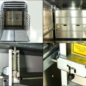 Ifor Williams Przyczepa do bydła TA510 12x7 178x372 cm | Wys. 213 cm | 3,5t | Kombi/Drzwi - obrazek 7