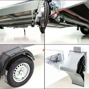 Vezeko Przyczepa opuszczana 172x302 cm 1,5 t - obrazek 8