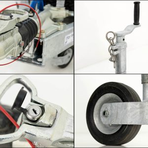 Ifor Williams Przyczepa budowlana GH146 184x419cm 3,5t | Pojedyncze rampy | Tridem - obrazek 5