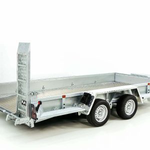 Variant Przyczepa do maszyn budowlanych Maxi Load 180x400 3,5t | Pojedyncze rampy | Podłoga aluminiowa | Beavertail - obrazek 11