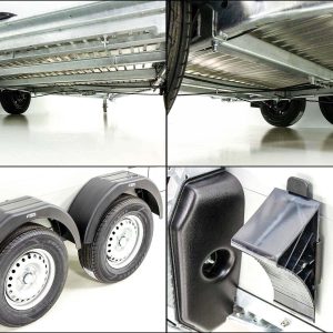 Cheval Liberte Przyczepa do koni GOLD Origins | z siodlarnią | biała - obrazek 9