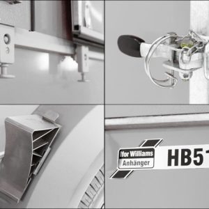 Ifor Williams Przyczepa do koni HB511 | Srebrna | Przednie wyjście - obrazek 16