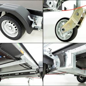 Unsinn Przyczepa opuszczana AS 1426- 155x260 cm 1,4 t - obrazek 7