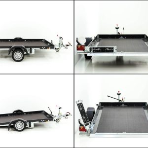 Unsinn Przyczepa opuszczana AS 1426- 155x260 cm 1,4 t - obrazek 8