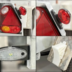 Variant wywrotka tylna 170x360cm 3,5t | Pompa elektryczna - obrazek 6