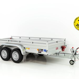 Przyczepa tandem 150x350cm 2600kg | Typ 8.26