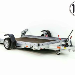 Vezeko Smartprzyczepa 180x347 cm 1,5 t | Burty z blachy perforowanej