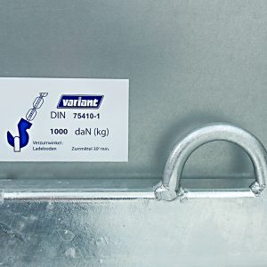 Variant Przyczepa do maszyn budowlanych Maxi Load 180x400 3,5t | rampa | podłoga aluminiowa | Beavertail - obrazek 3