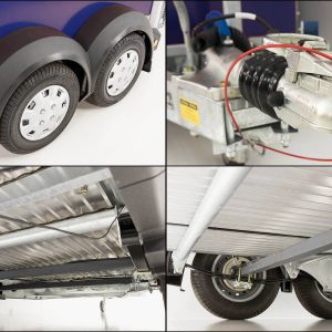 Ifor Williams Przyczepa do koni HB511 | Niebieska | Przednie wyjście - obrazek 8