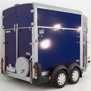 Ifor Williams Przyczepa do koni HB511 | Niebieska | Przednie wyjście - obrazek 13