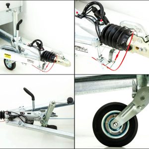 Eduard Przyczepa platformowa 4018 GD | 180x406 cm | 2,7t - obrazek 10