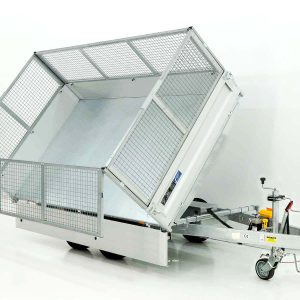 Unsinn Wywrotka trójstronna UDK 175x306cm 2,6t | pompa elektryczna | pompa awaryjna | burty siatkowe 65cm - obrazek 8