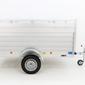 Przyczepa skrzyniowa z pokrywą 125x250cm wysokość 50cm 1300kg | Typ 4.13 - obrazek 8