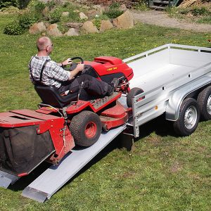 Przyczepa tandem 150x300cm 2600kg | Typ 7.26 | Aluminiowa podłoga - obrazek 5