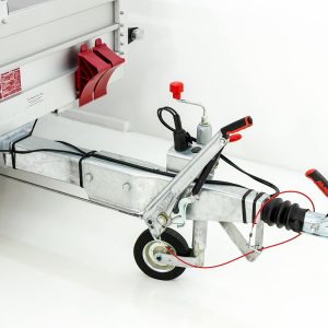 Przyczepa tandem 150x300cm 2600kg | Typ 7.26 | Aluminiowa podłoga - obrazek 6