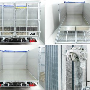 Przyczepa wywrotka tylna wielofunkcyjna Twintrailer TR35-40 3,5t | 192x402x140 cm | TridaX - obrazek 6