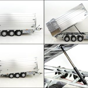 Przyczepa wywrotka tylna wielofunkcyjna Twintrailer TR35-40 3,5t | 192x402x140 cm | TridaX - obrazek 4