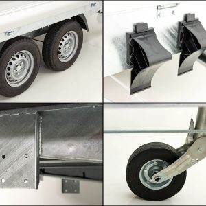 Przyczepa Vezeko D27.3 Hochlader | 182x317 cm | 2,7t - obrazek 8