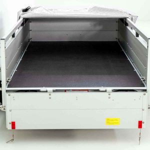 Przyczepa Koch z plandeką 125x250cm 750kg | Typ U4 | Płaska plandeka Profi biała - obrazek 7