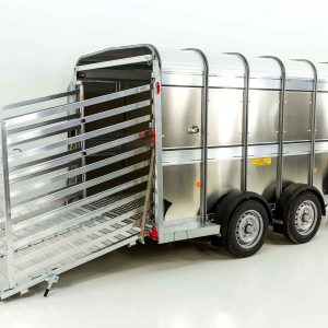Ifor Williams Przyczepa do bydła TA510 12x6 178x372 cm | Wys. 183 cm | Kombi-drzwi - obrazek 12
