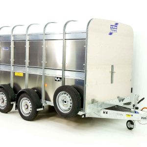 Ifor Williams Przyczepa do bydła TA510 12x6 178x372 cm | Wys. 183 cm | Kombi-drzwi