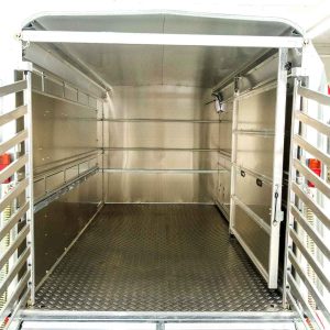 Ifor Williams Przyczepa do bydła TA510 12x6 178x372 cm | Wys. 183 cm | Kombi-drzwi - obrazek 17