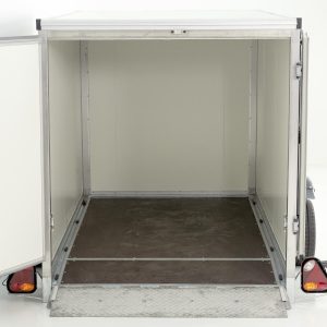 Vezeko Przyczepa kontenerowa opuszczana 157x268cm Wys.: 164cm 1,5t | Srebrna - obrazek 17