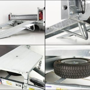 Ifor Williams Przyczepa do maszyn budowlanych GX105 HD 157x303 3,5t | pojedyncze rampy - obrazek 6